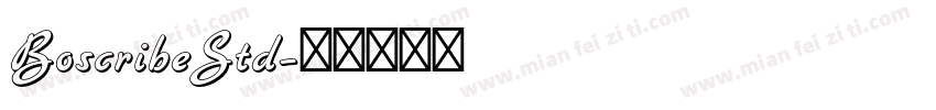 BoscribeStd字体转换