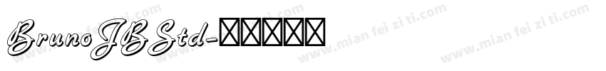 BrunoJBStd字体转换