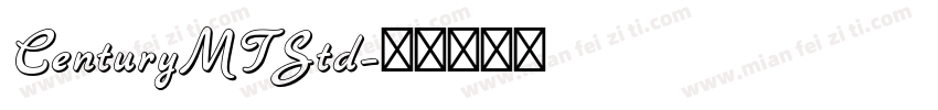 CenturyMTStd字体转换