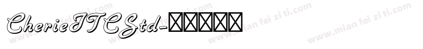 CherieITCStd字体转换