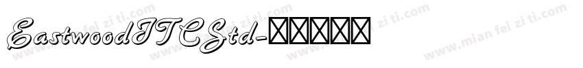 EastwoodITCStd字体转换