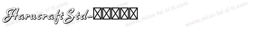 HarucraftStd字体转换