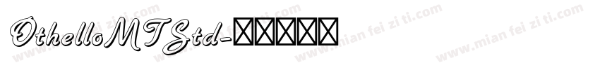 OthelloMTStd字体转换