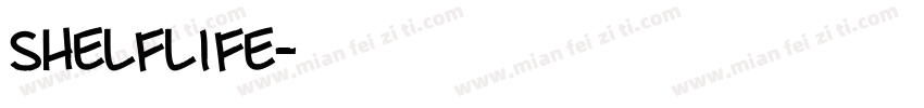 shelflife字体转换