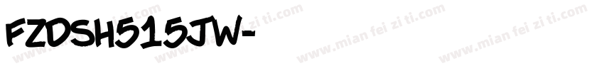 FZDSH515JW字体转换