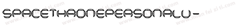 SpaceThronePersonalU字体转换