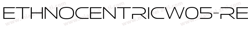 EthnocentricW05-Regu字体转换