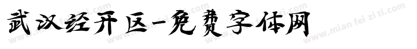 武汉经开区字体转换