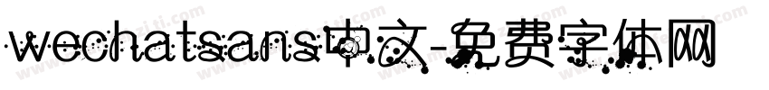 wechatsans中文字体转换