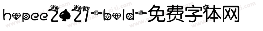 hopee2021-bold字体转换