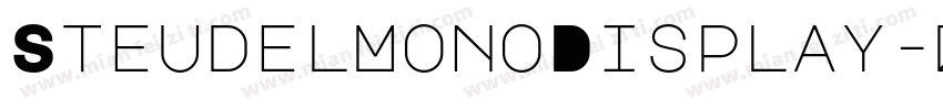 SteudelMonoDisplay字体转换