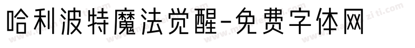 哈利波特魔法觉醒字体转换