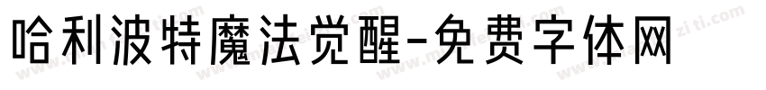 哈利波特魔法觉醒字体转换