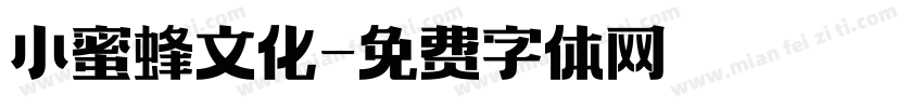 小蜜蜂文化字体转换