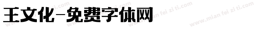 王文化字体转换