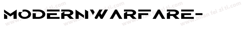 ModernWarfare字体转换