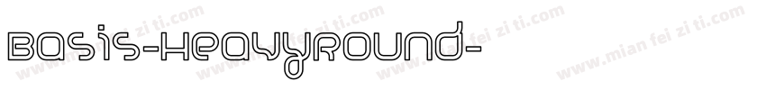 Basis-HeavyRound字体转换
