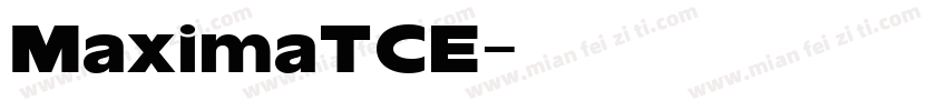 MaximaTCE字体转换