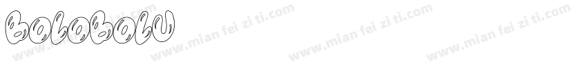 bolobolu字体转换