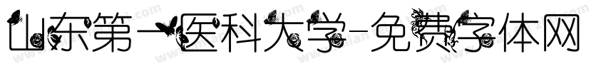 山东第一医科大学字体转换