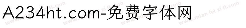 A234ht.com字体转换