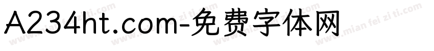 A234ht.com字体转换