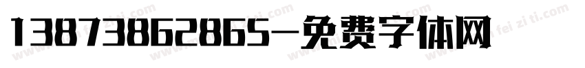13873862865字体转换