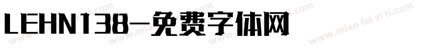LEHN138字体转换