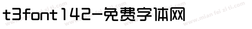 t3font142字体转换