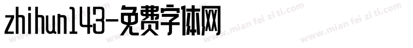 zhihun143字体转换