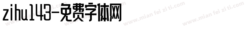 zihu143字体转换