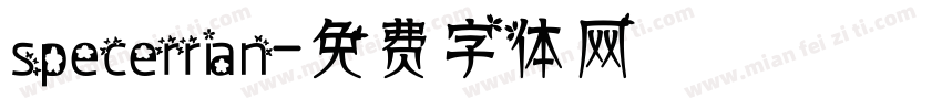 specerrian字体转换
