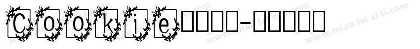 Cookie英文字体字体转换