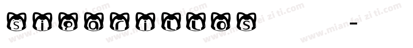 Sigarillos手写圆体英文字体转换