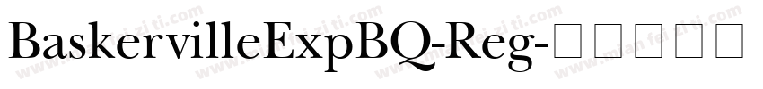 BaskervilleExpBQ-Reg字体转换