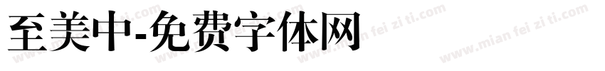 至美中字体转换