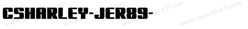CsHarley-jEr89字体转换