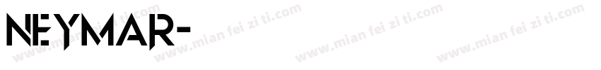 Neymar字体转换