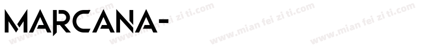 marcana字体转换