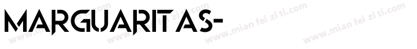 marguaritas字体转换