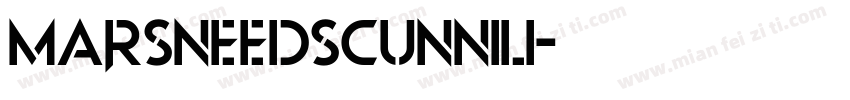 marsneedscunnili字体转换