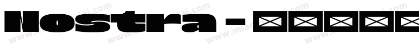 Nostra字体转换