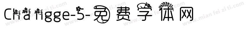 Changge-5字体转换