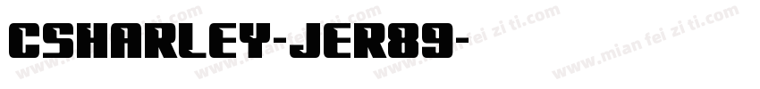 CsHarley-jEr89字体转换