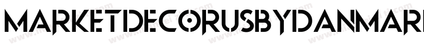 marketdecorusbydanmarius字体转换