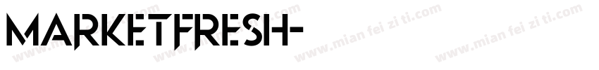 marketfresh字体转换