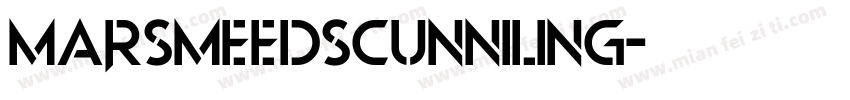marsmeedscunniling字体转换