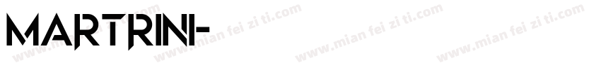 martrini字体转换