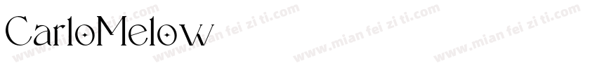 CarloMelow字体转换