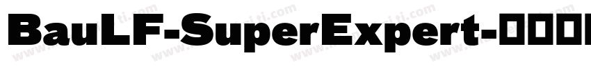 BauLF-SuperExpert字体转换